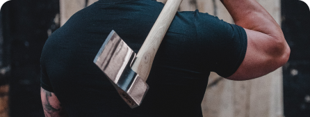 Knife & Big Axe Combo