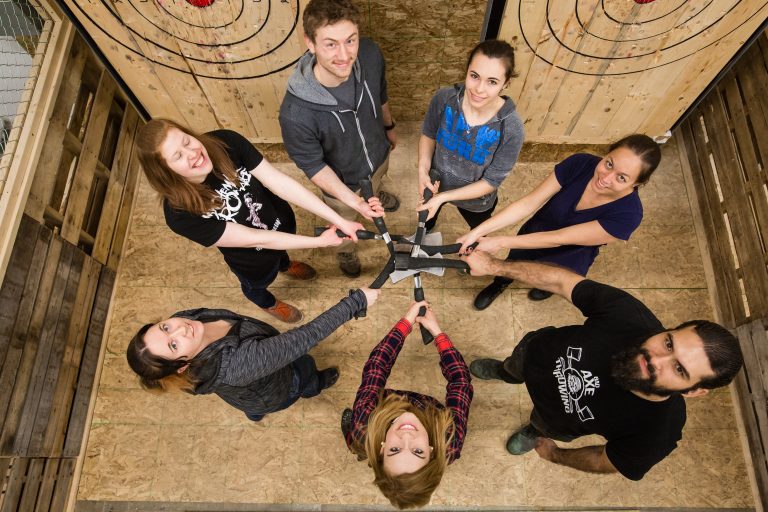 Team Culture - Axe Throwing