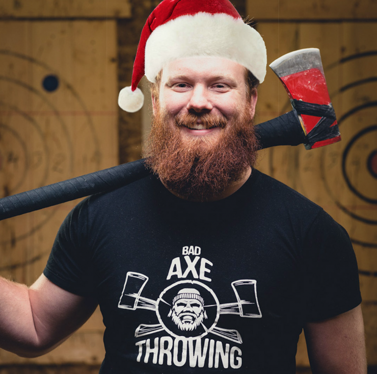 Holiday Season Axe Throwing