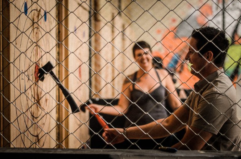Urban Axe Throwing Popular in Denver