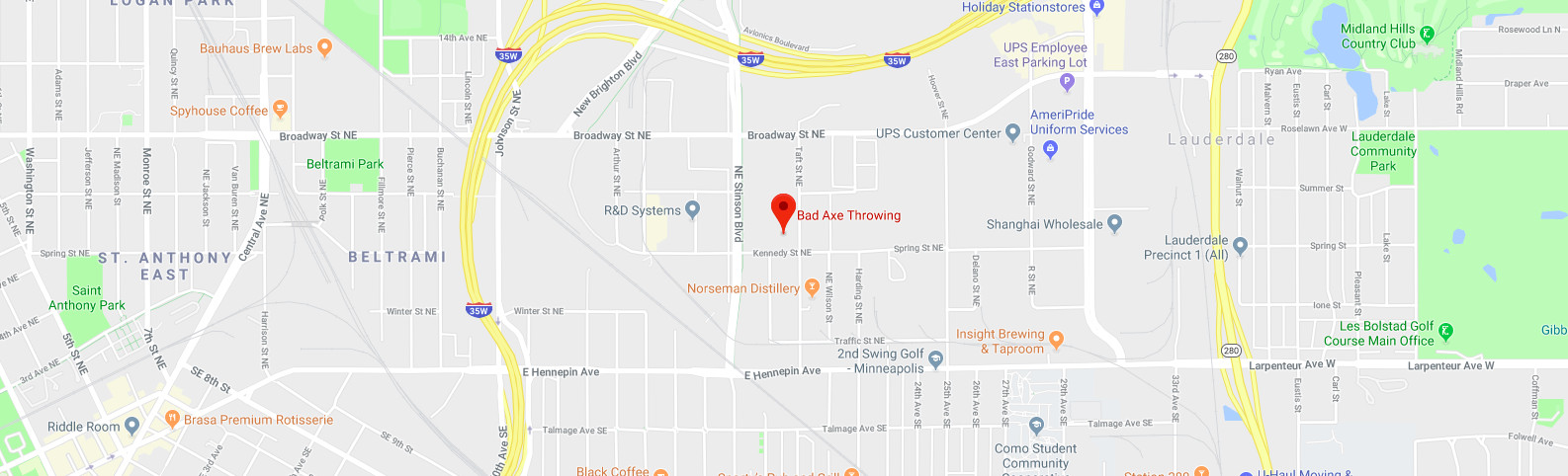 Minneapolis map