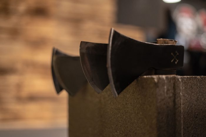 Fairfax Axe Throwing Axe Block